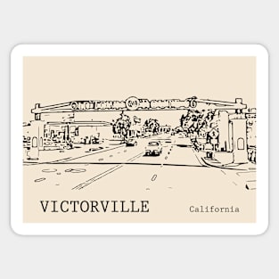 Victorville California Sticker